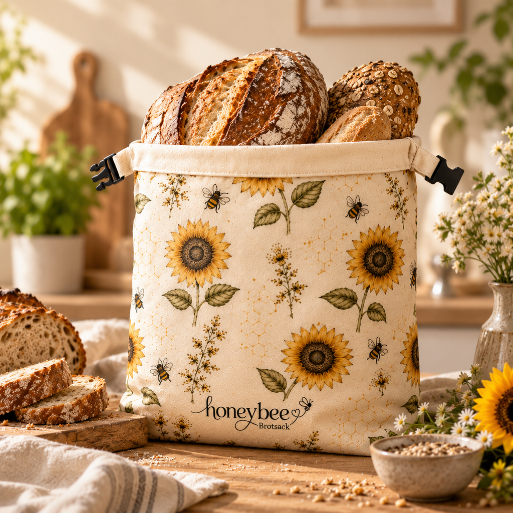 Honeybee Bienenwachs-Brotsack