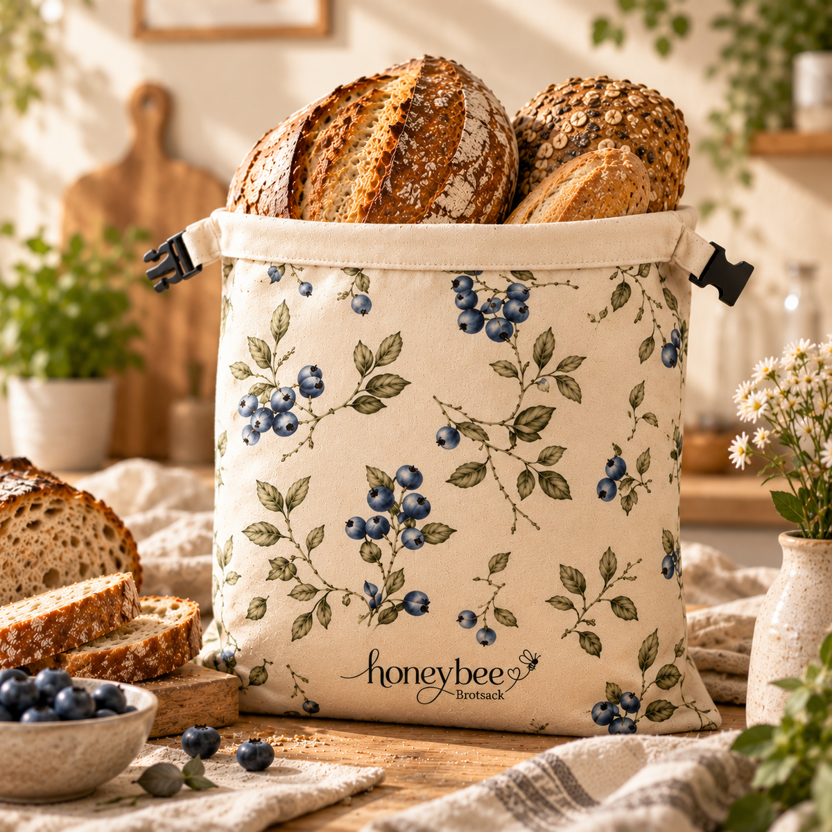 Honeybee Bienenwachs-Brotsack