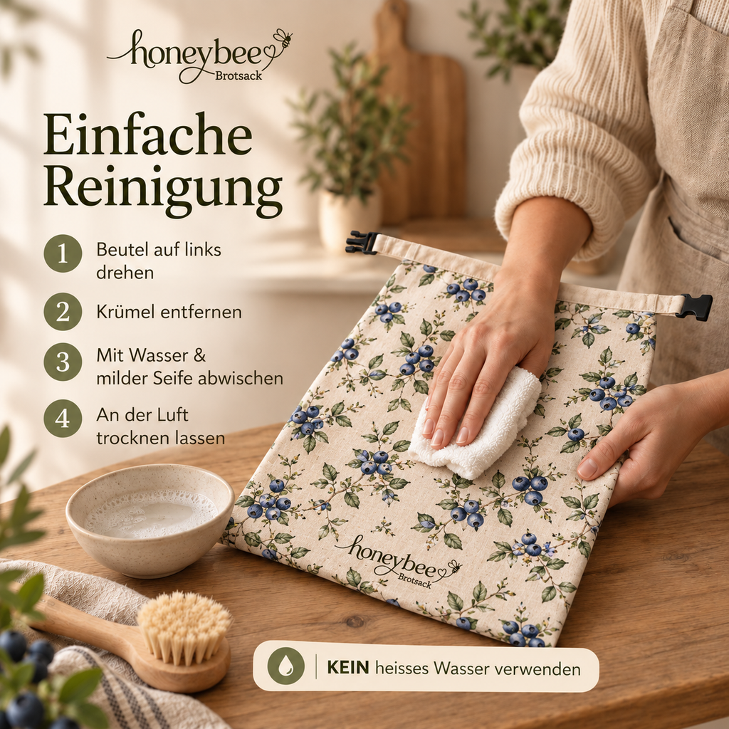 Honeybee Bienenwachs-Brotsack